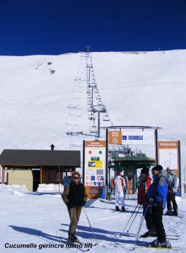 Rövid visszatérő átkelőlift a Cucumelle hágóba és Villeneuve felé