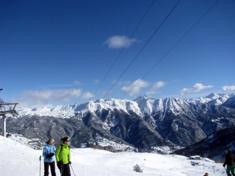 Briancon-i rész, Prorel felvonóról a kilátás