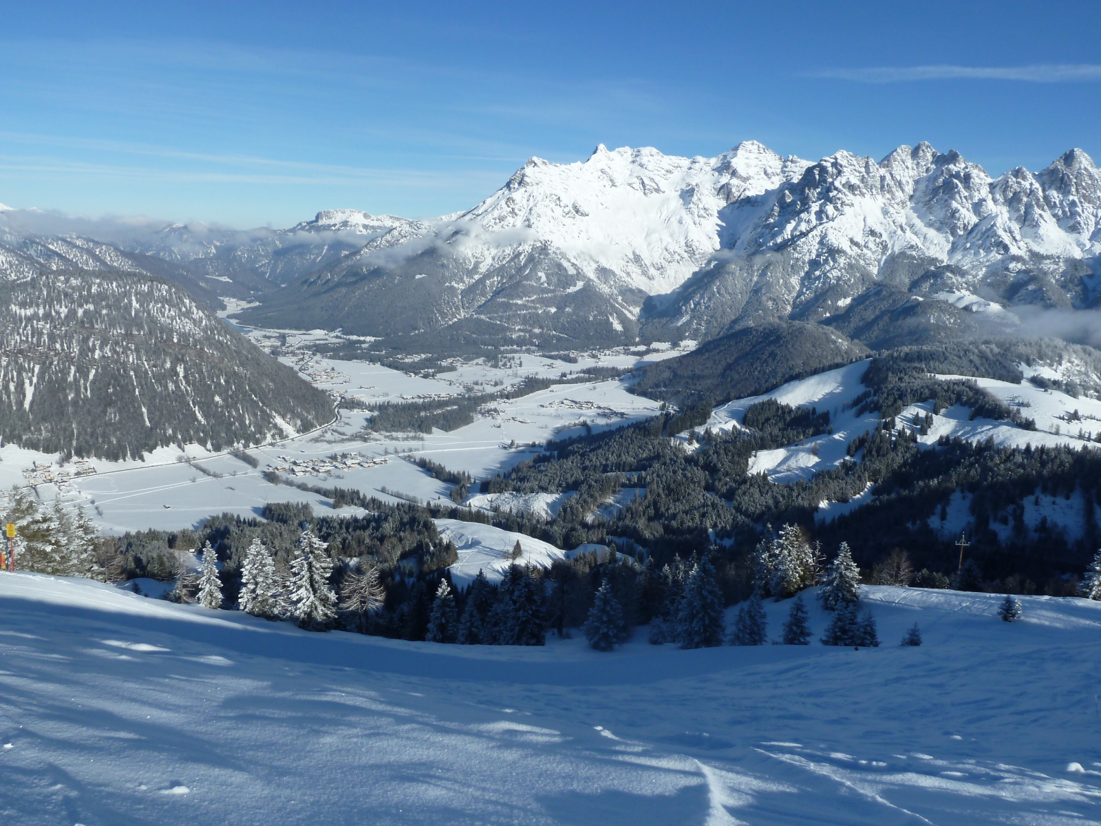Látkép a Buchensteinwandról