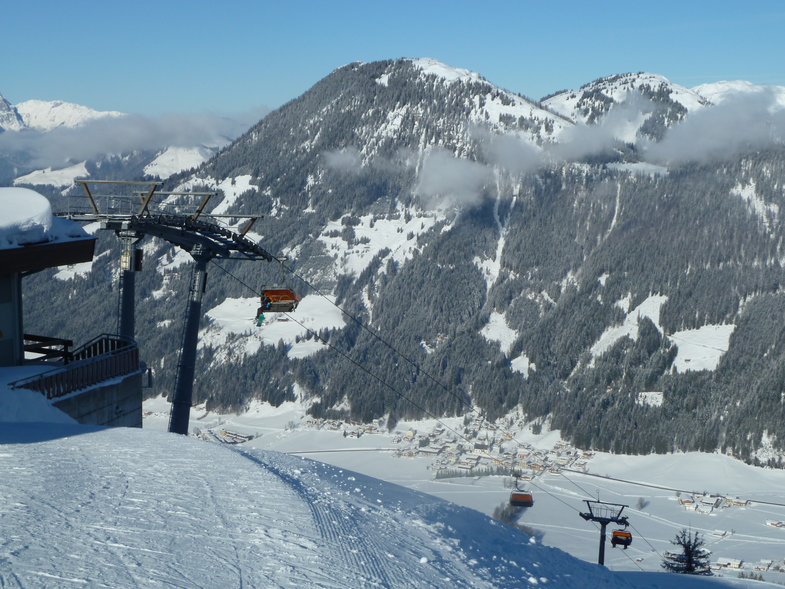 Látkép a Buchensteinwandról