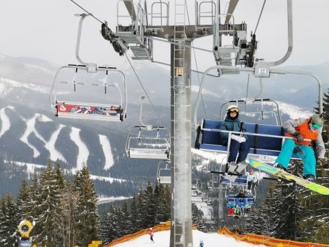 kilátás a 12-es liftről