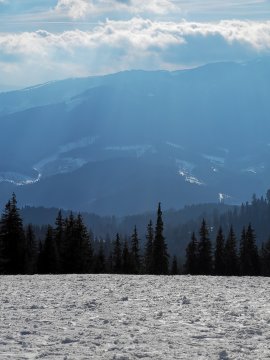 kilátás a 12-es pálya tetőállomásról