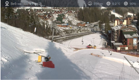 Itt még sütött a nap