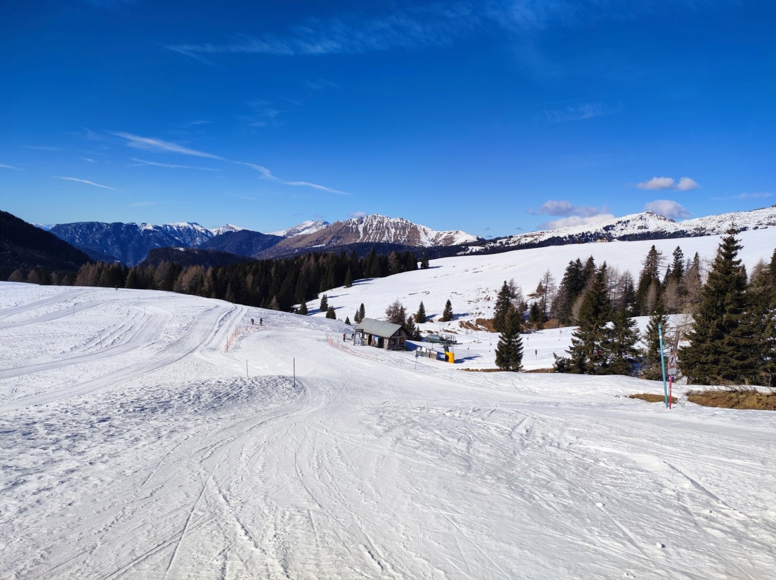 Passo Rolle, az 1-es, húzós felvonó