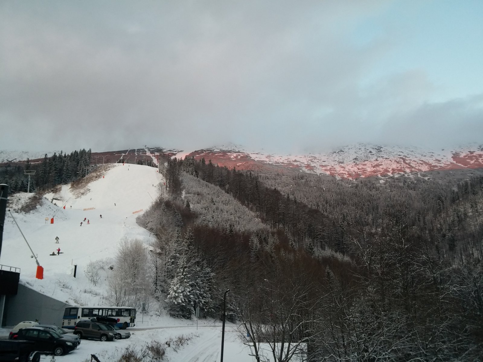 A kevés hó ellenére egy remek nap volt