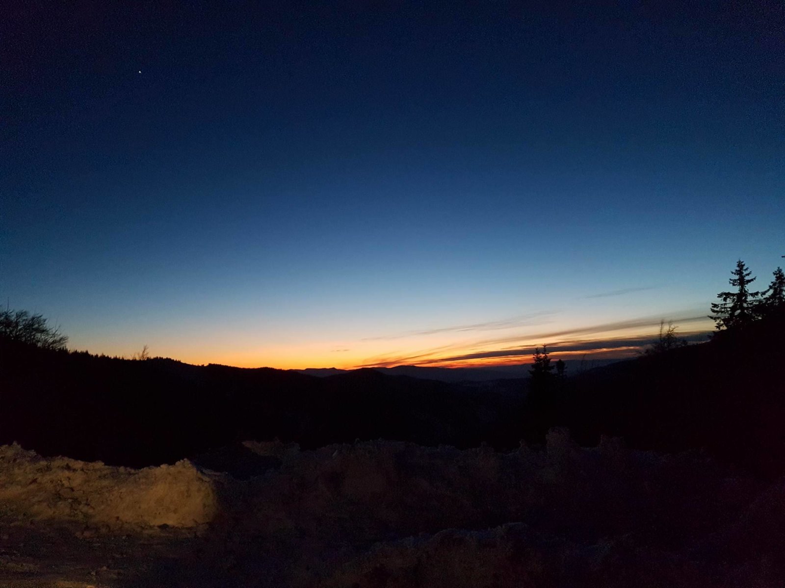 Hazafelé keresztül az Alacsony-tátrán