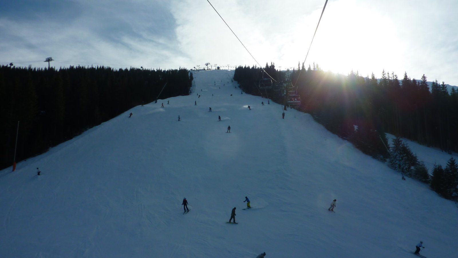 7-es fekete pálya a B5-ös liftről.