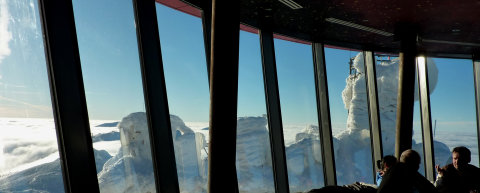 Kilátás a Rotunda (csúcs) étteremből 2.