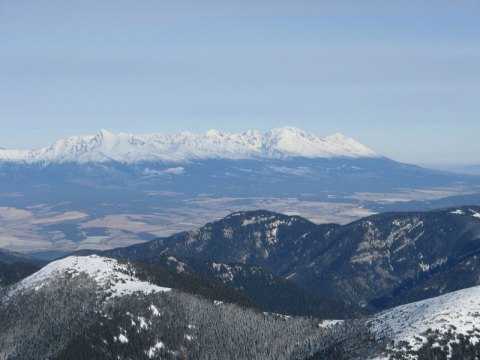 a Magas-Tátra csúcsai