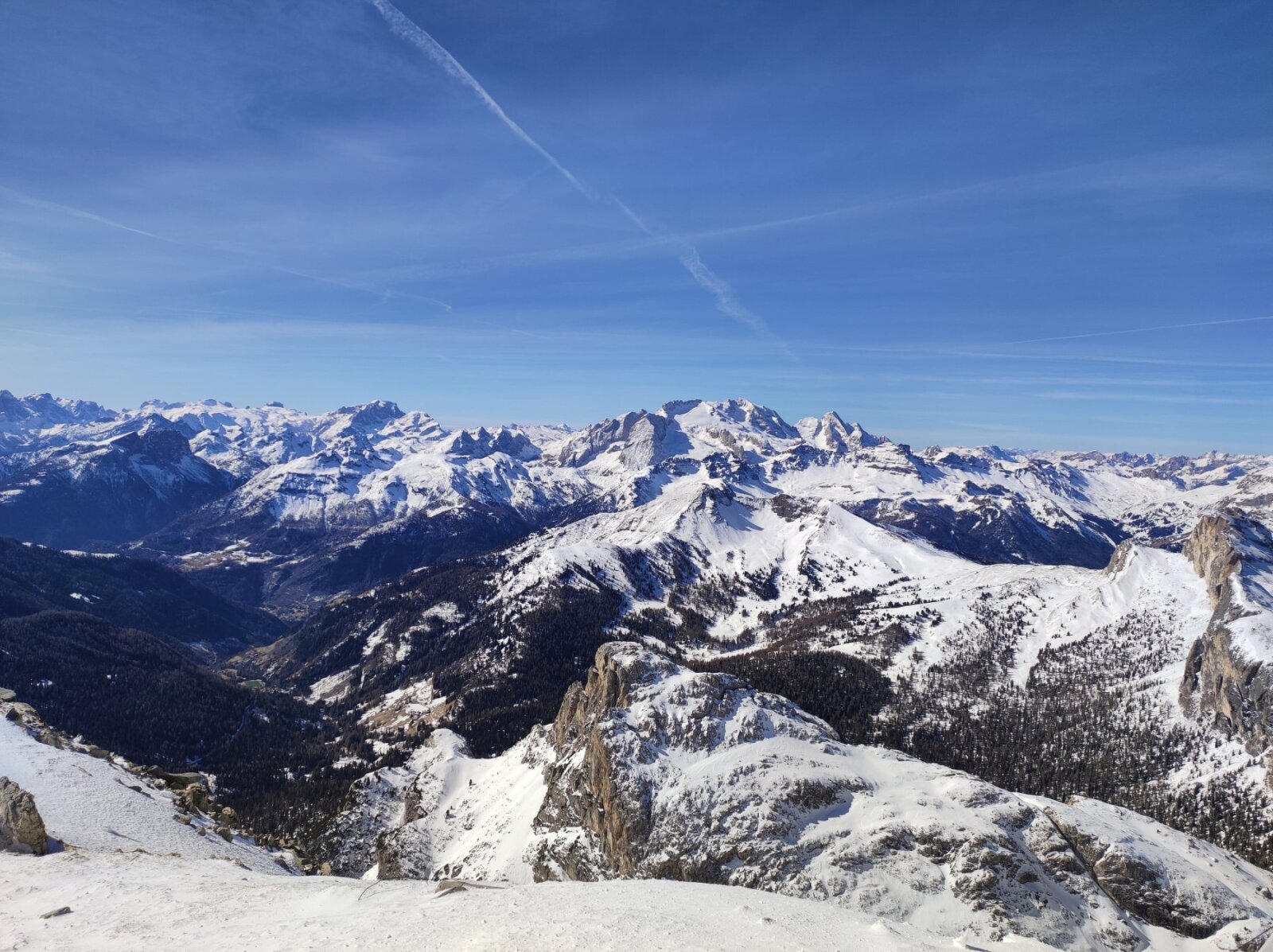 Kilátás a Lagazuoi-ról