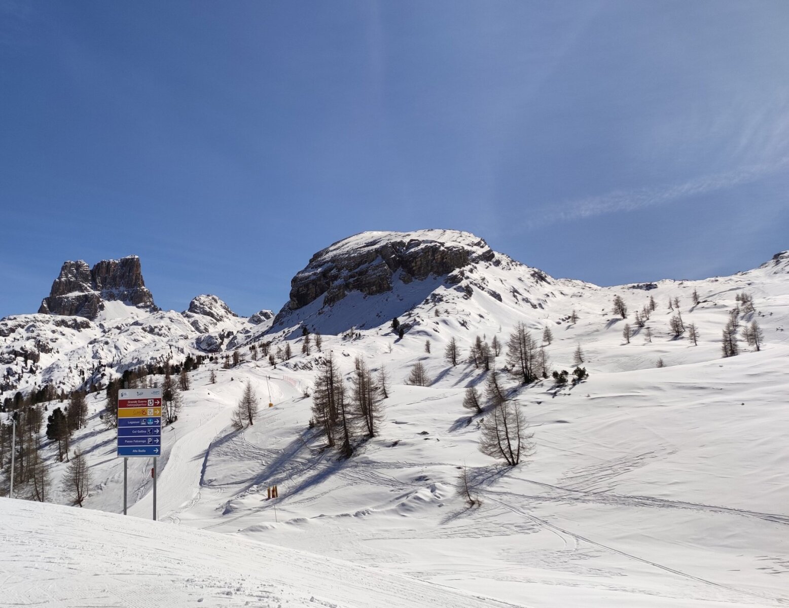 A Col Gallina felett