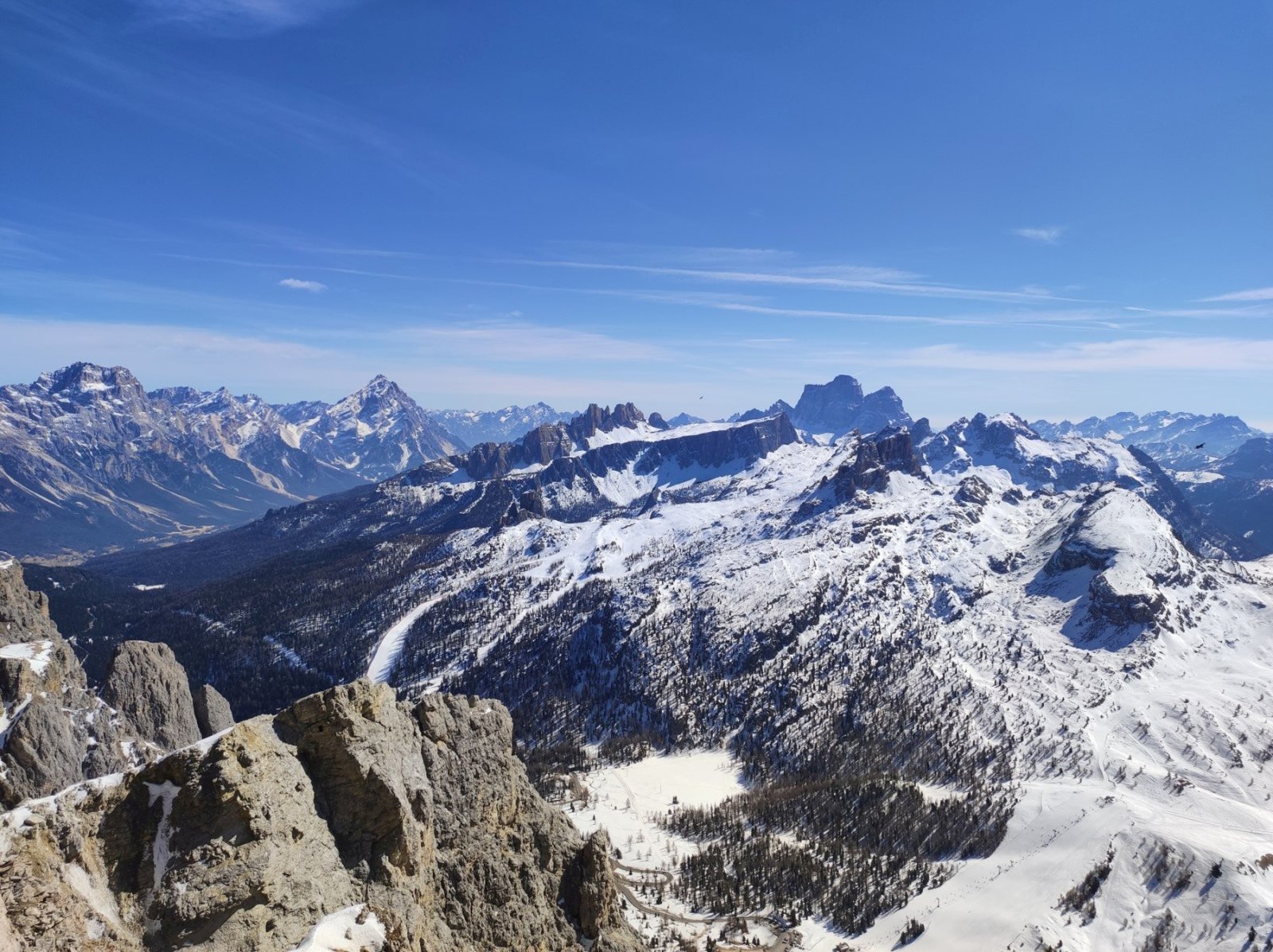 Kilátás a Lagazuoi-ról