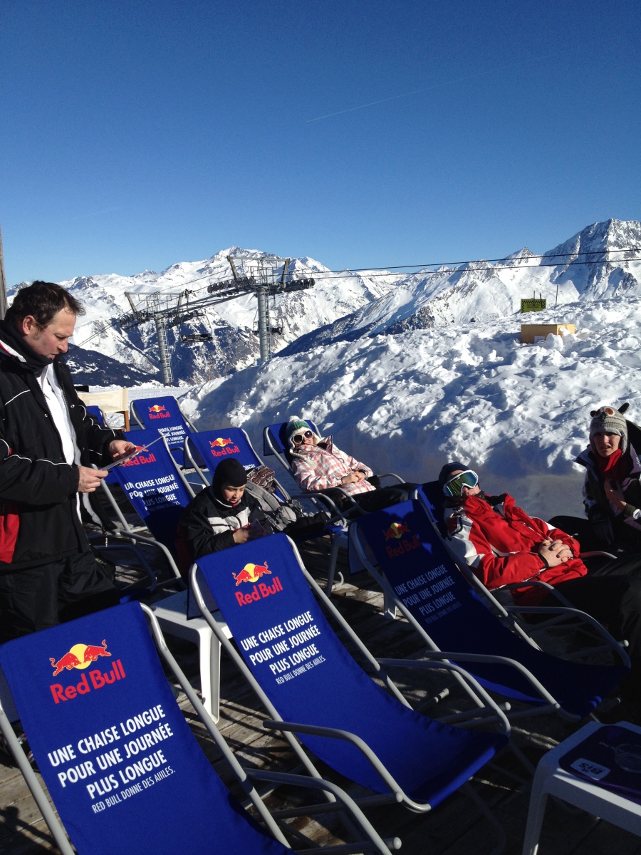 Háttérben a Dou des Lanches felvonó