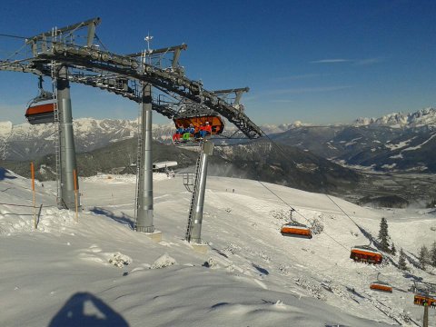 Flachauon közel 50 cm hó a felső sípályákon - Fotó: liftársaság