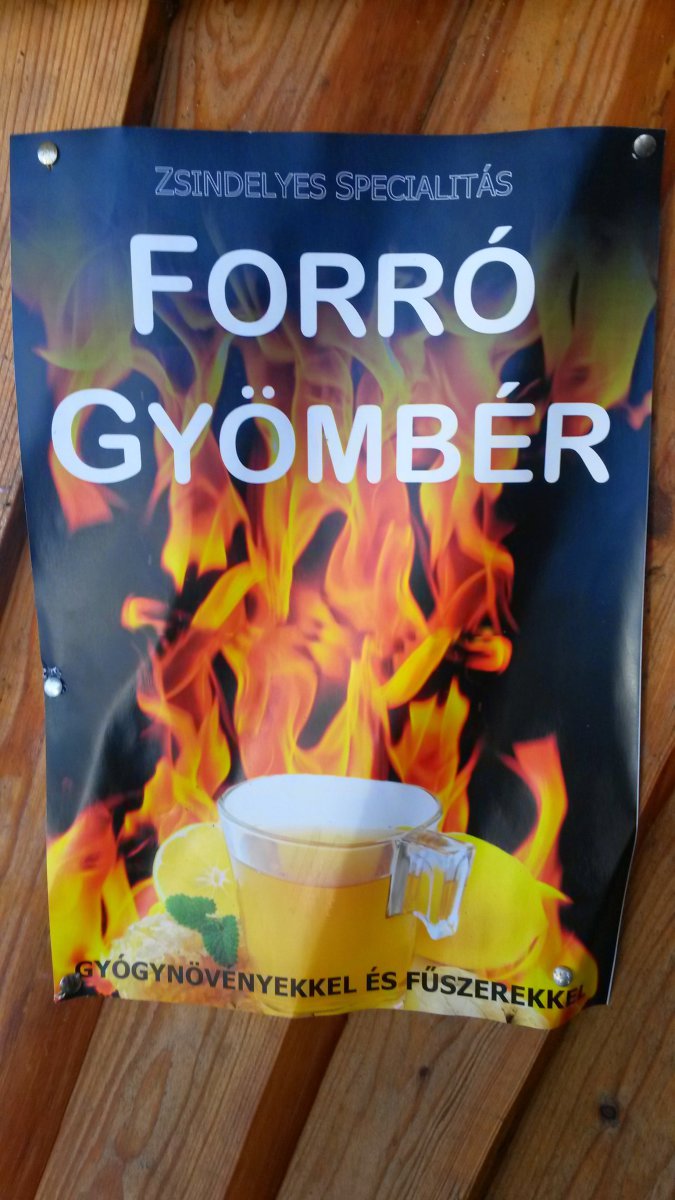 Forró gyömbér - a Zsindelyes vendégház specialitása Dobogókőn