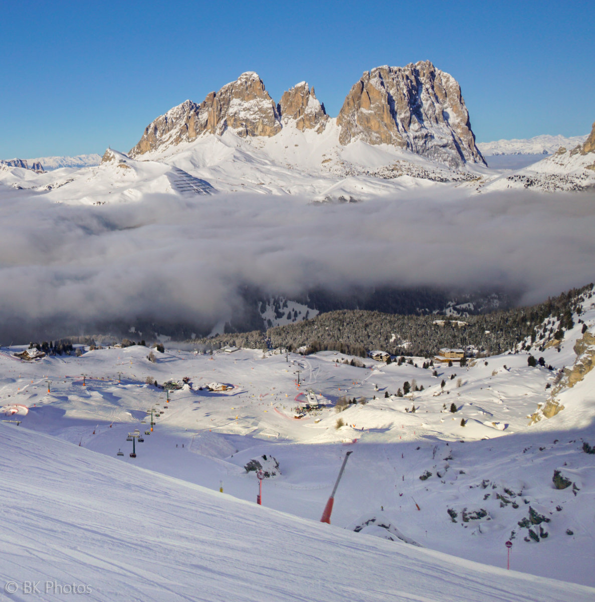 A felhők alatt és felett