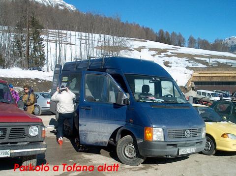 Parkoló a Pocol-nál