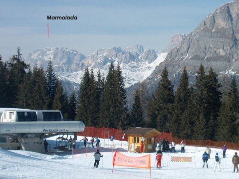 Costa-ról tovább a Mt.Fertazza tetejére 2700 m-re