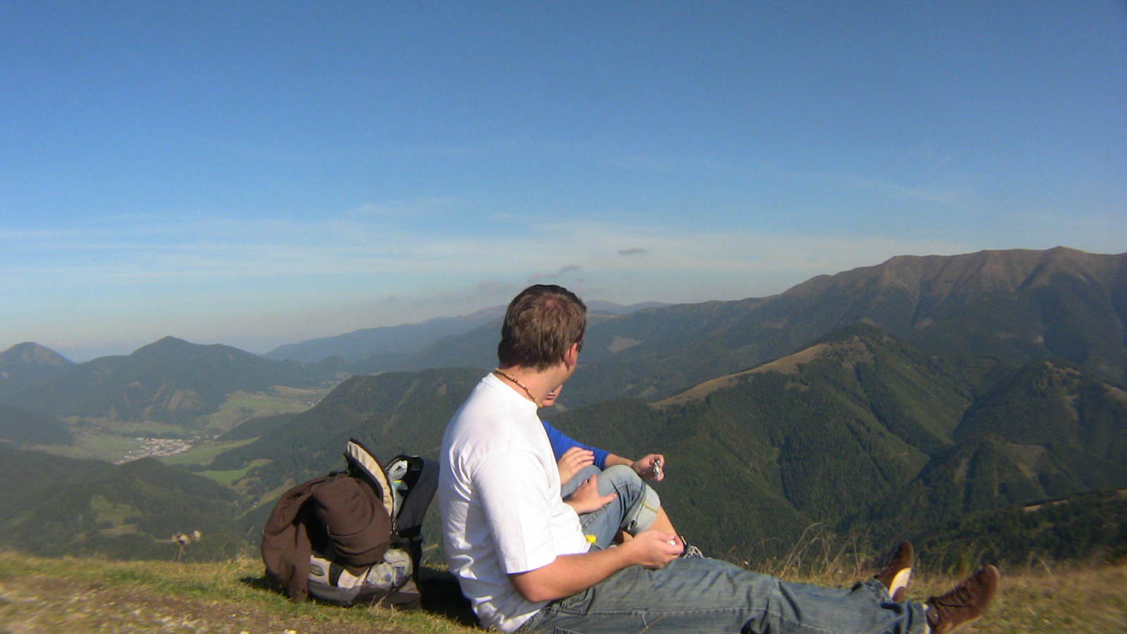 Kilátás a Maly Zvolen csúcsáról /1.372 m/