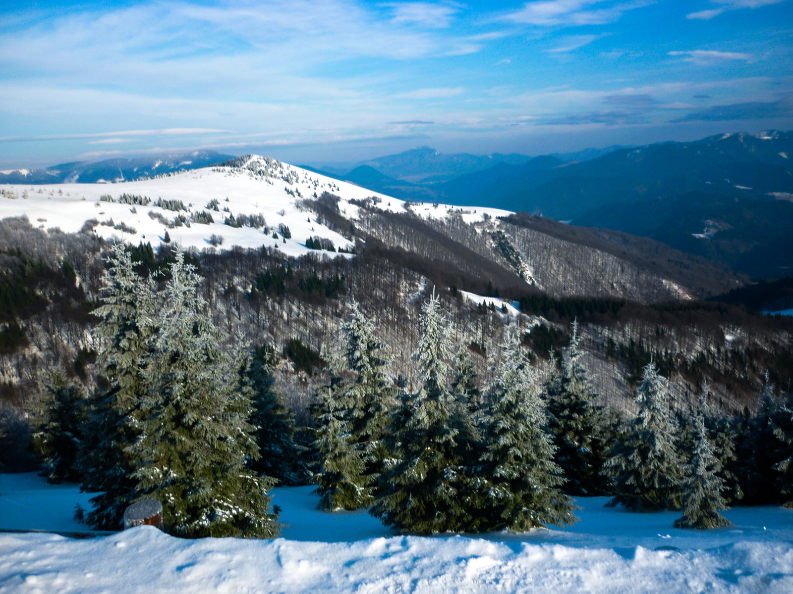 Kilátás a csúcsról