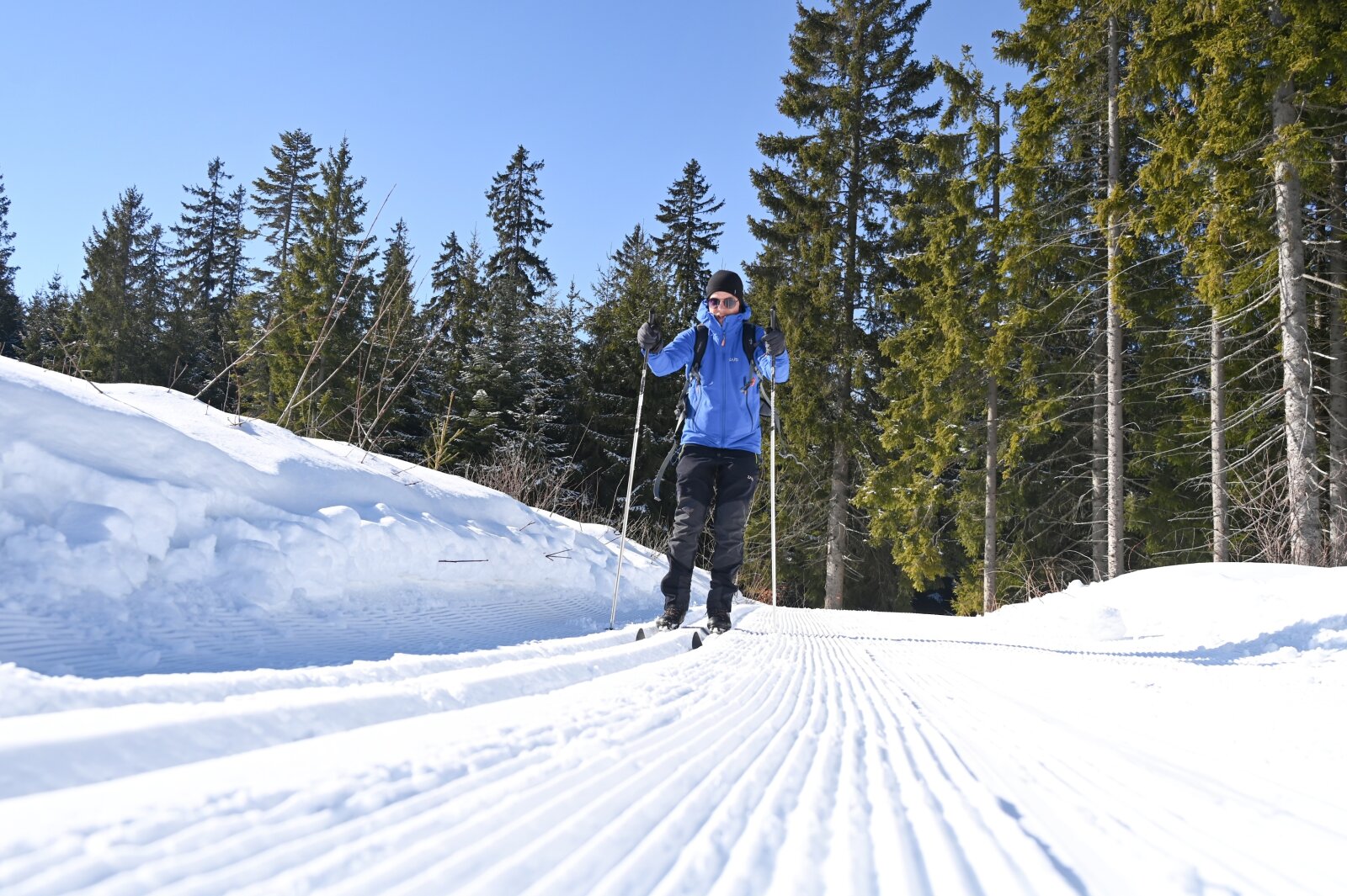 Kezelt sífutópályák Donovalyn