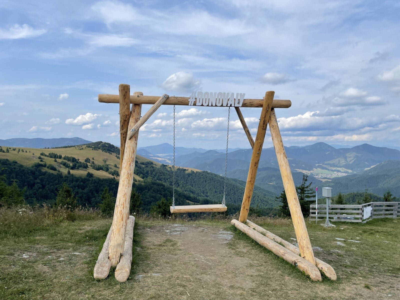 Fahinta a Nová Hola tetején 