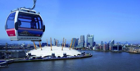 London, nyolcszemélyes kabinos felvonó