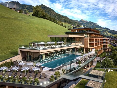 Öt szinten más-más jellegű wellness részleg várja a vendégeket | Fotó: Das Edelweiss Salzburg Mountain Resort