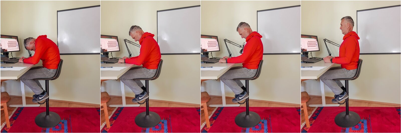 A 4. feladat mozdulatai