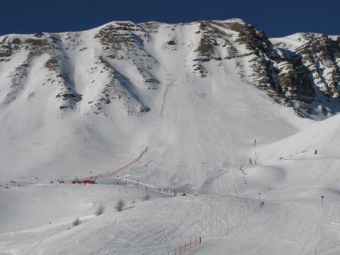 Gyorsasági sípálya Varson - Fotó: Otvars