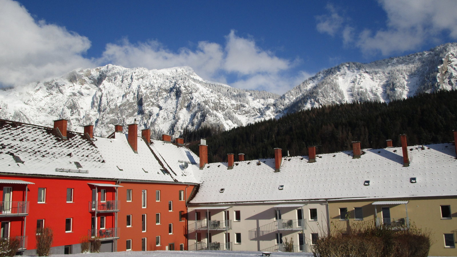 Panoráma az apartmanházból