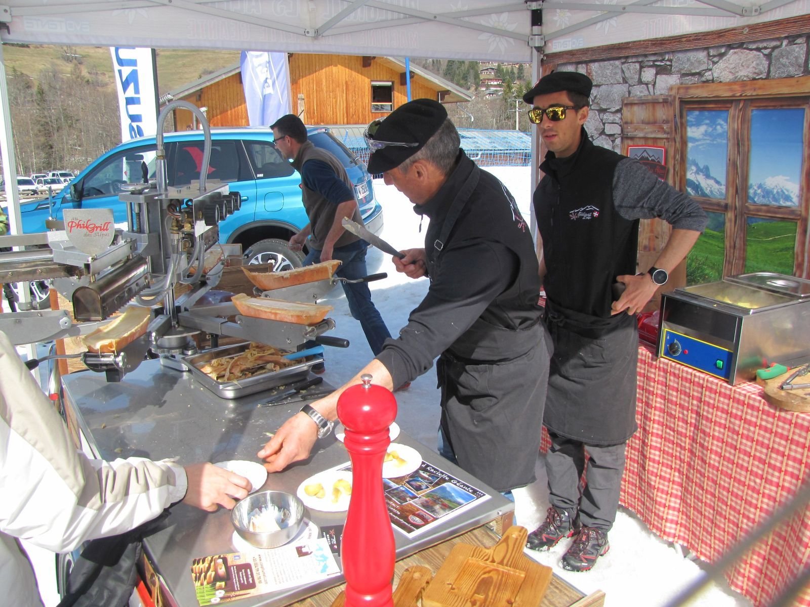 Ingyenes kóstolás Praz sur Arly-ban