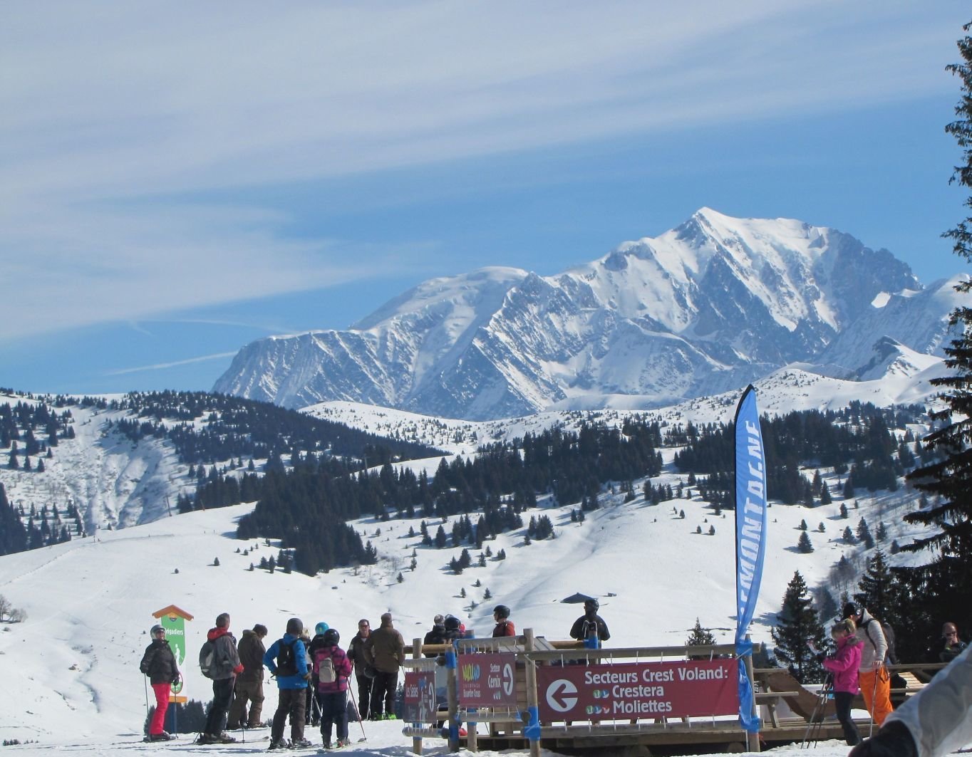 Mont Lachat, Crest Volland