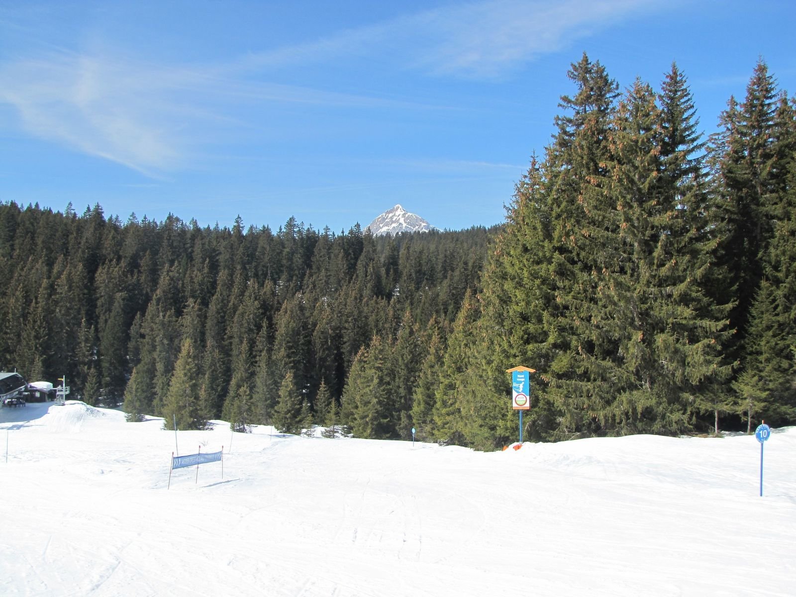 A Covetan felvonó alja