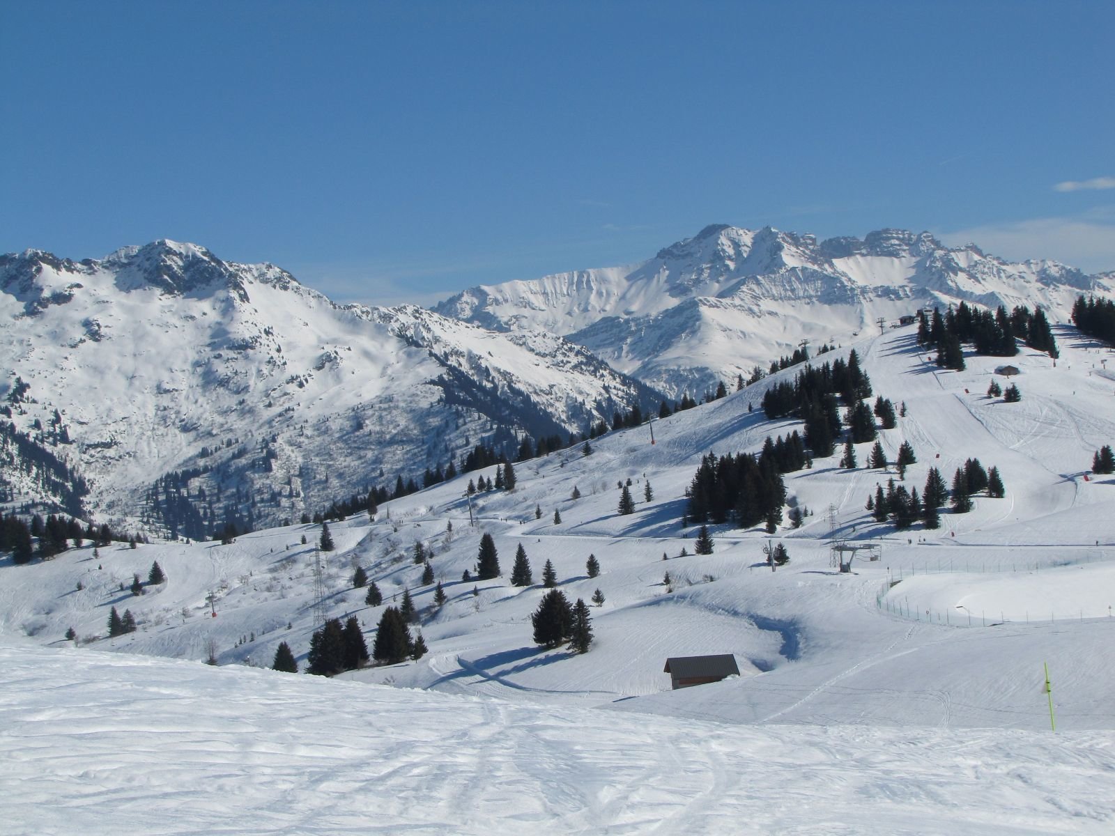 Kilátás a Trolliers pályáról