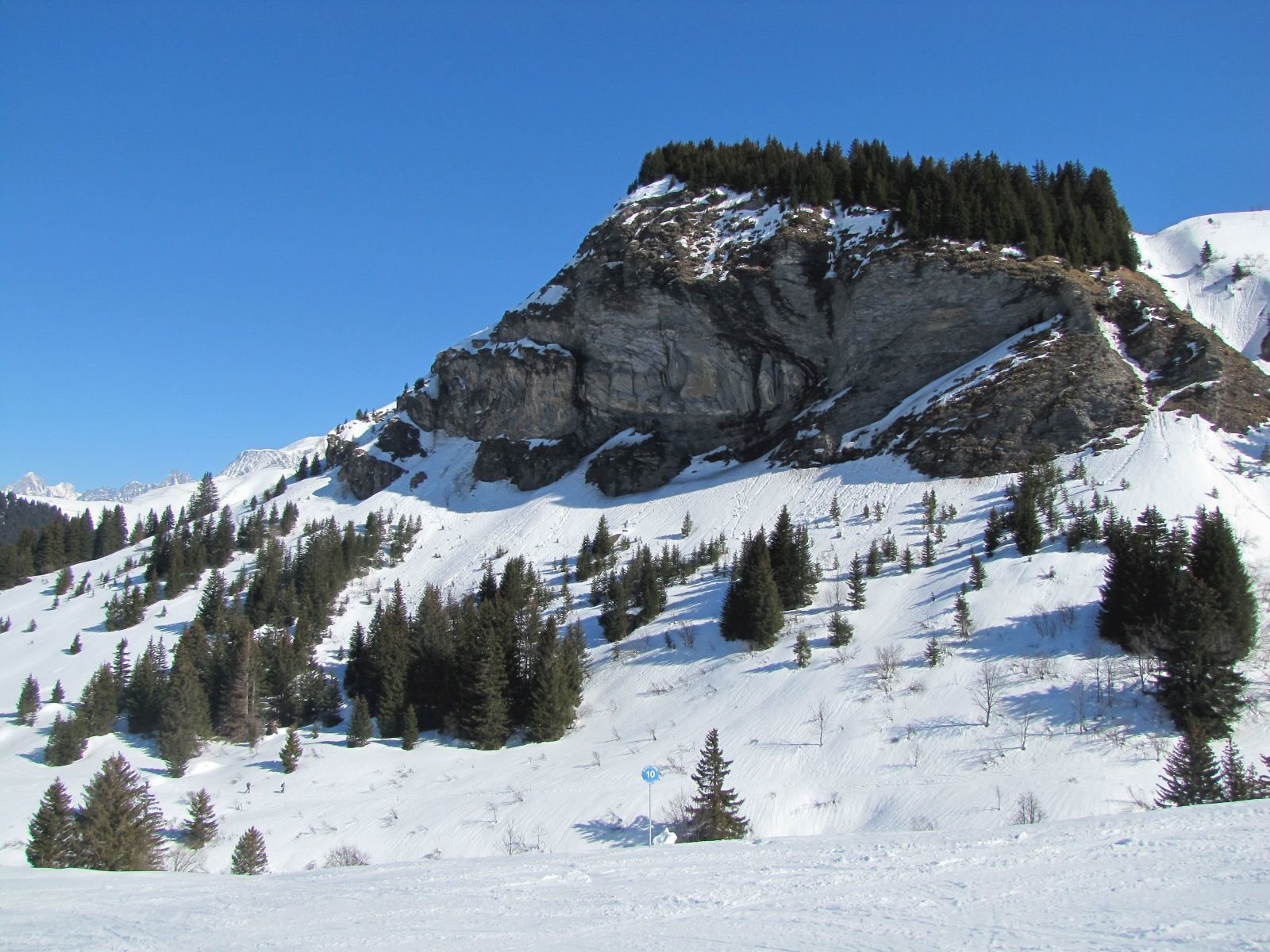 A Ban Rouge-ról levezető Basse Combe pályán