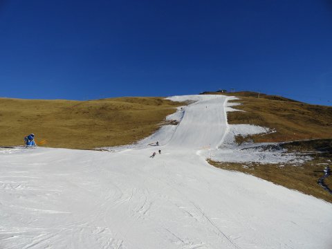 Zettersfeld  - hó csak a pályákon - fotó: af