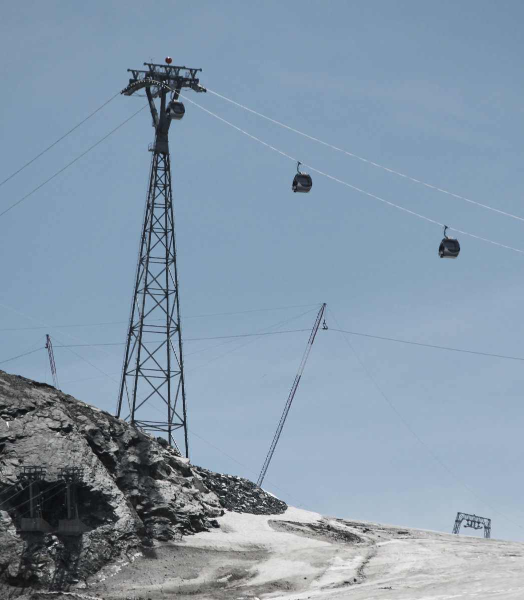 Tesztüzemben a Gletscherjet 3+4 - Fotó: Stánicz Balázs