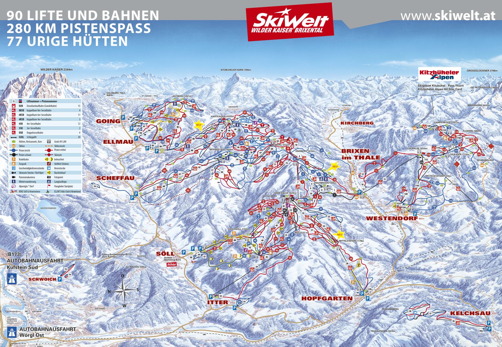 Térképen az új felvonók