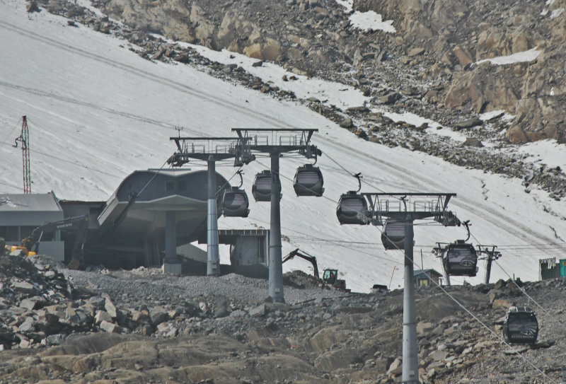 Tesztüzemben a Gletscherjet 3+4 augusztus elején - Fotó: Stánicz Balázs - Kattints a képre a nagyításhoz