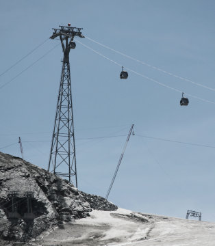 Tesztüzemben a Gletscherjet 3+4 - Fotó: Stánicz Balázs