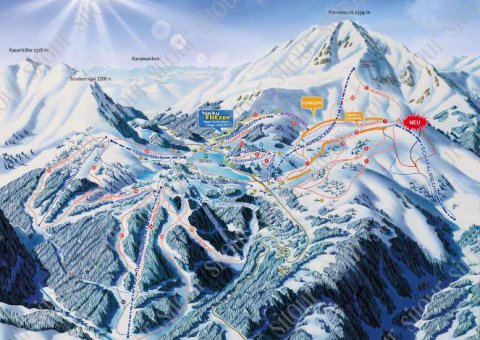 Az új pályák jobbra - Fotó: Turracherhöhe