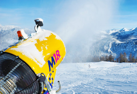 Hóágyúzás Zauchenseen - Fotó: Bergbahnen Zauchensee