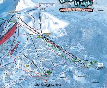 új térkép részlet az új Bouc Balnc-val
