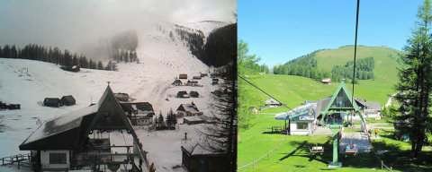 Aflenzen télen és nyáron is üzemel a kétszemélyes ülőlift