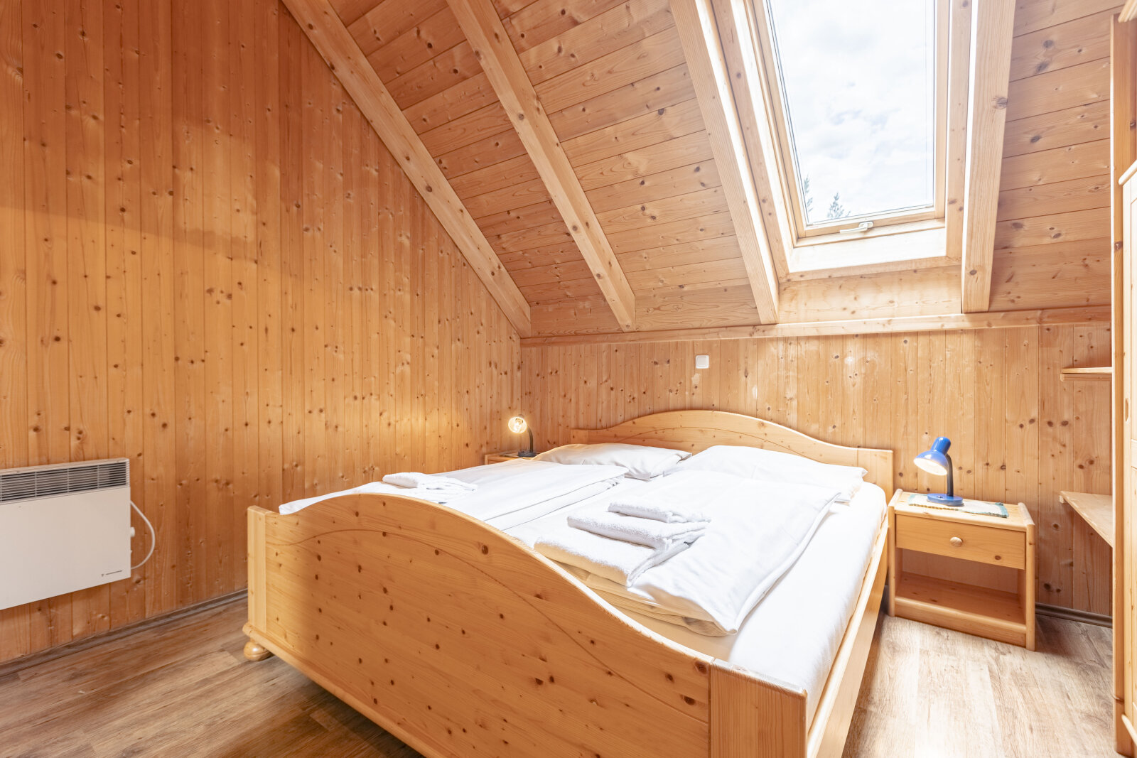 6 fős, 2 hálószobás üdülőház 60 m²