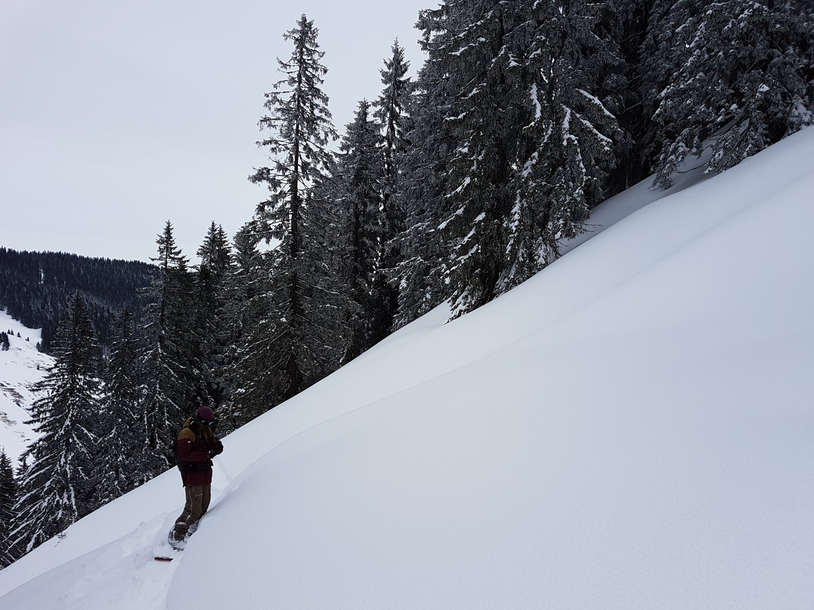 Bernkogel hátsó a Spielberghaus felé
