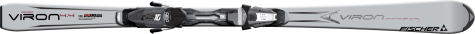 Fischer Viron 4.4 SLV síléc RS10 PRail kötéssel  Síléc középhaladó síelők részére. Az öröm sízés garanciája: Amit a sportos síző szeretne, tökéletes éltartás van optimális alaphelyzet vissza állása minimális rezonanciával. Ez a Sidewall technológiával és