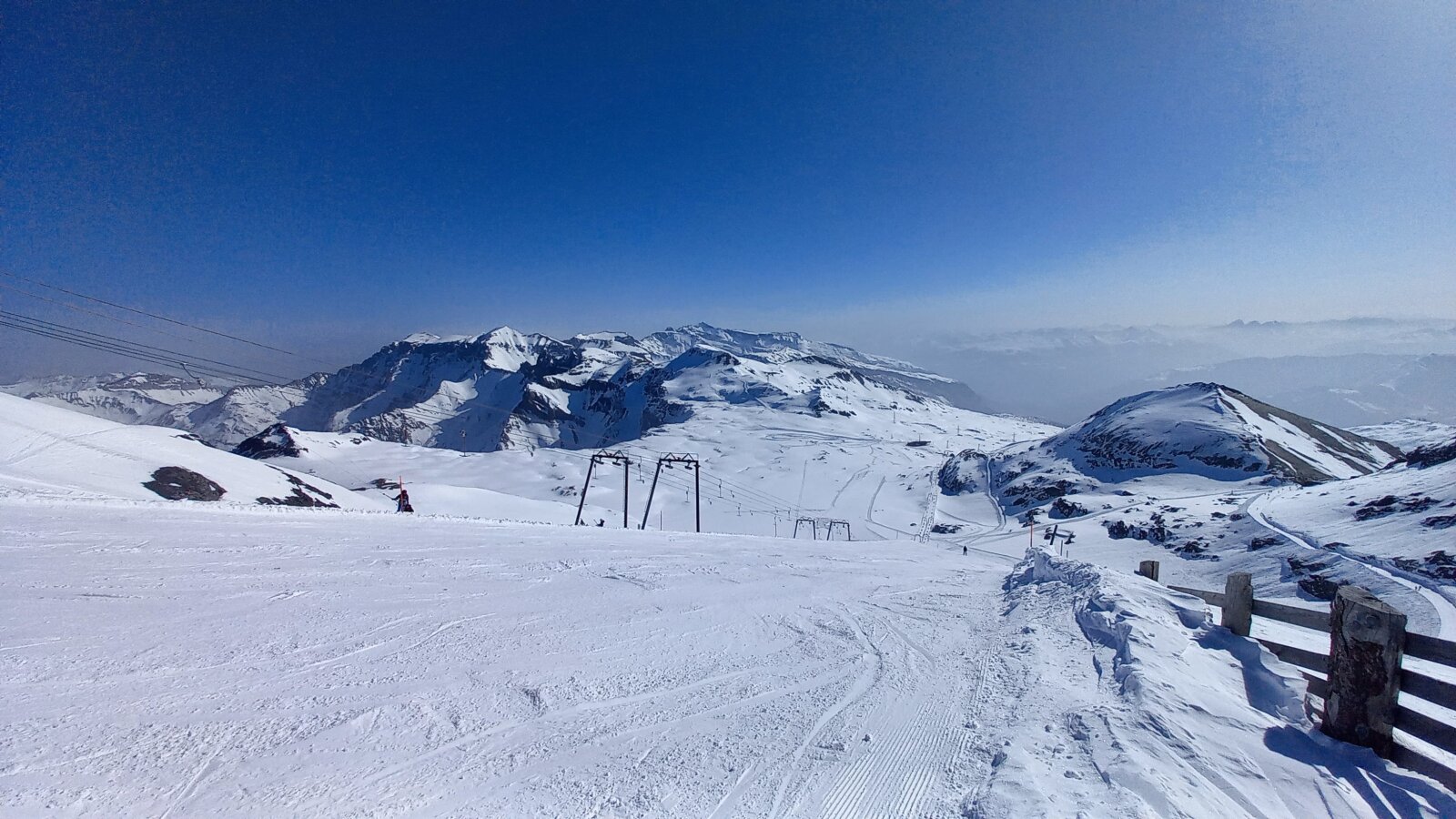 A gleccser csákányos felvonói