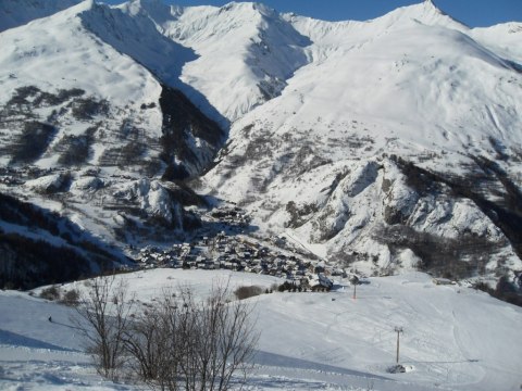Valloire fentről